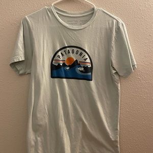 Patagonia Light Blue Tee